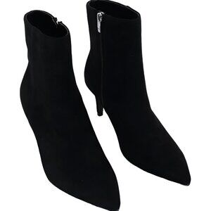 Marc Fisher Glorry Pointed Toe Black Suede Boots US 8M